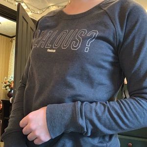 Reebok Gray Long Sleeve—Tags On